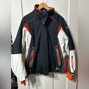 Killtec Level 5 Ski Snowboard jacket coat Orange White black & Grey